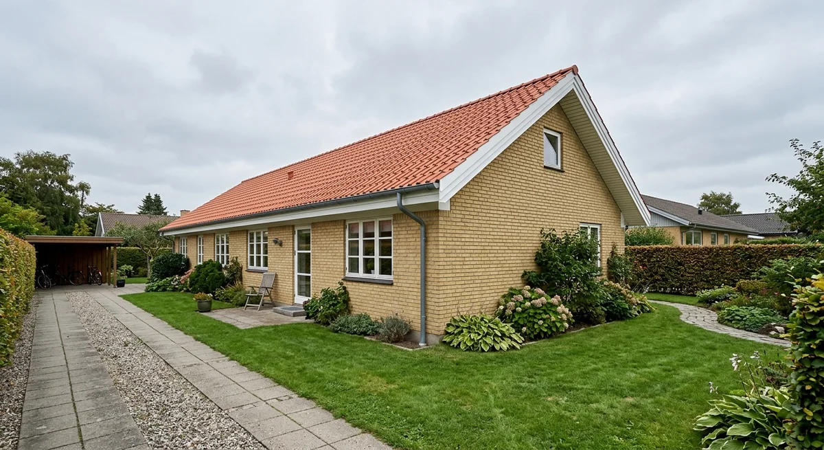 Færdigt resultat — Tagrenovering i Vejby